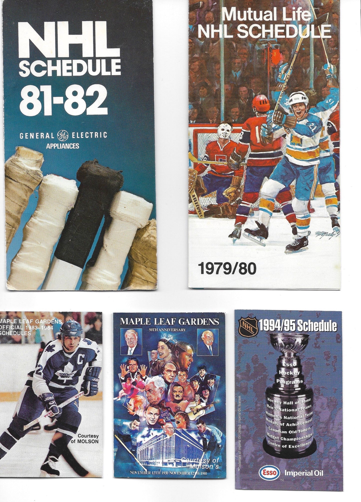 Lot: NHL Schedules