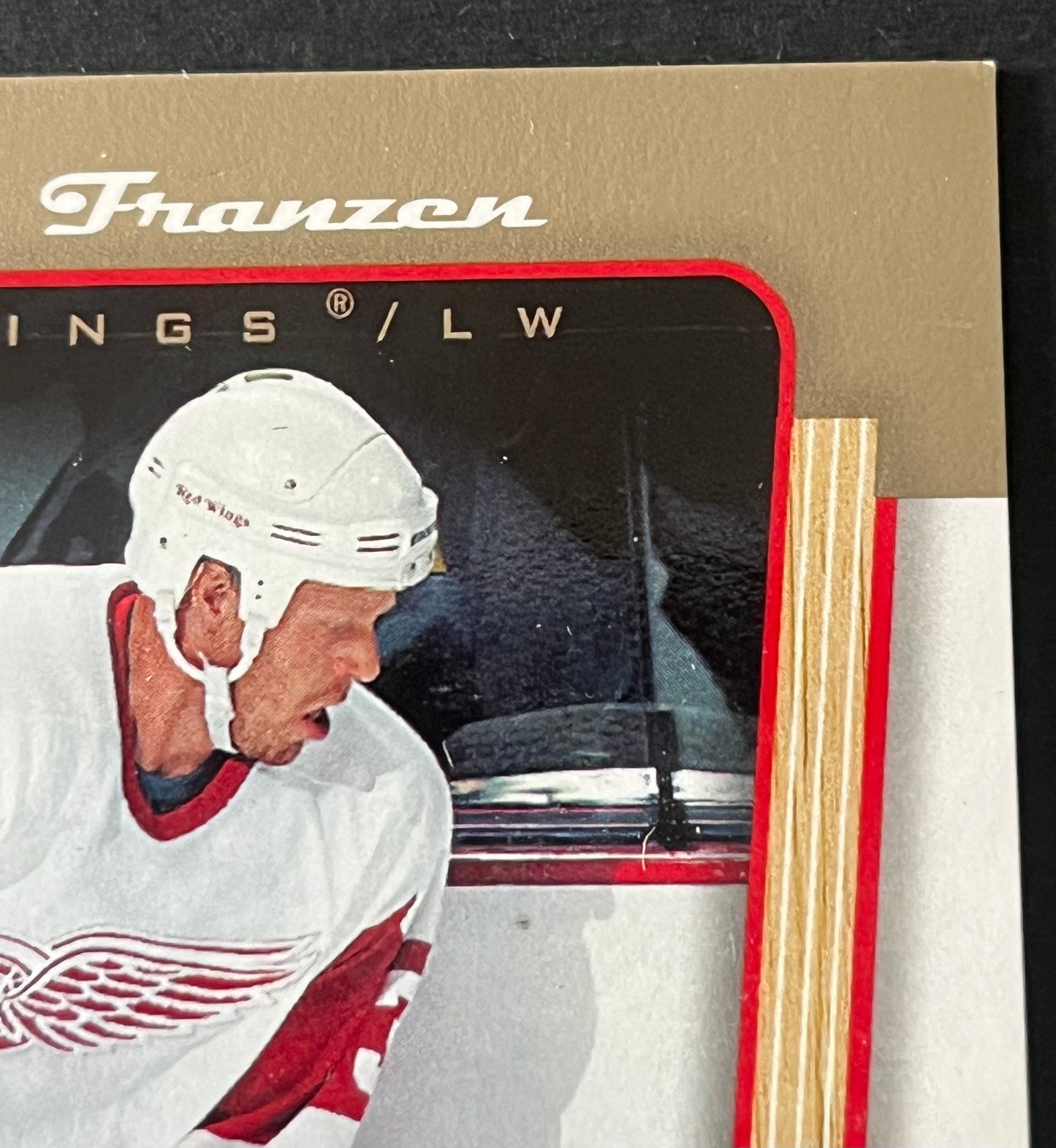 2005-06 UDC MVP Hockey Silver Script serial 13/25 #421 Johan Franzen