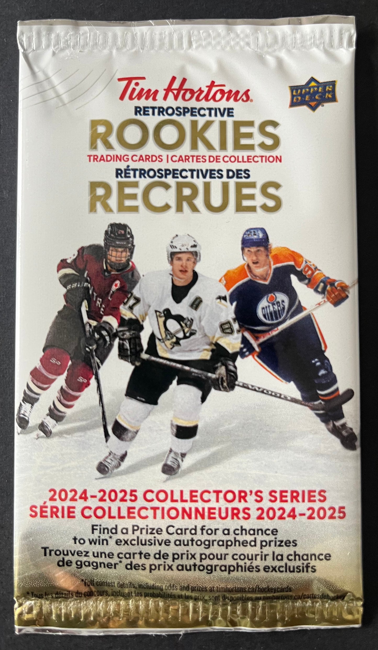 2024-25 UDC Tim Hortons Retrospective Rookies foil break NFT video 2