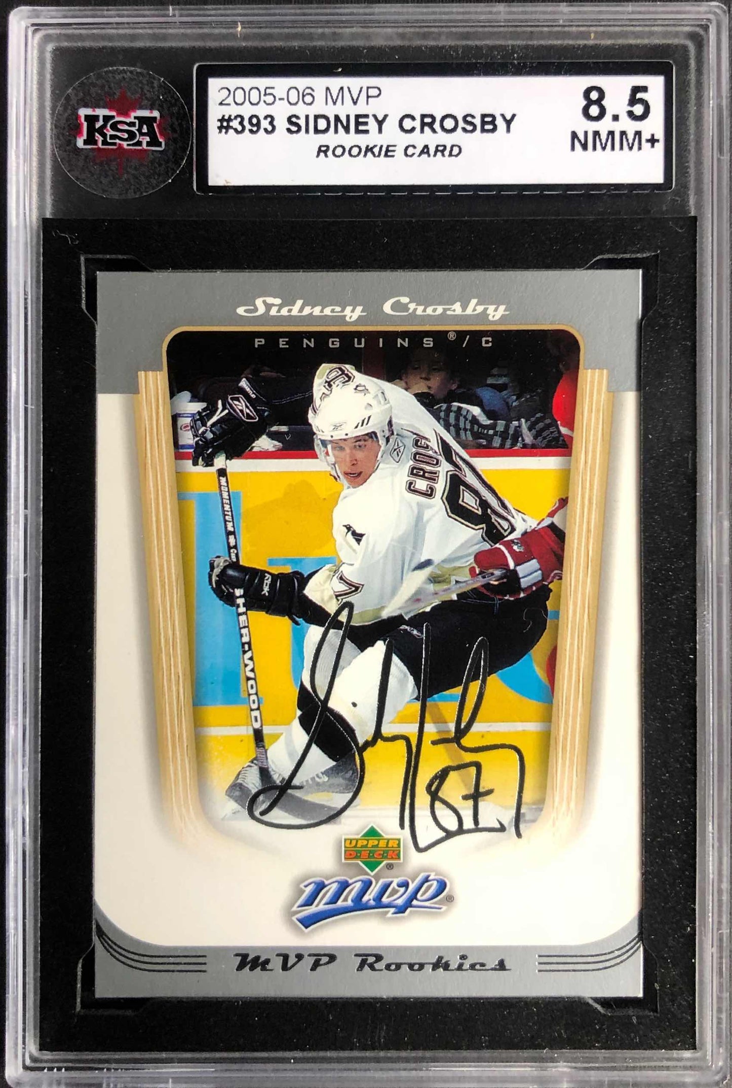 2005 UDC MVP Rookie #393 Sidney Crosby