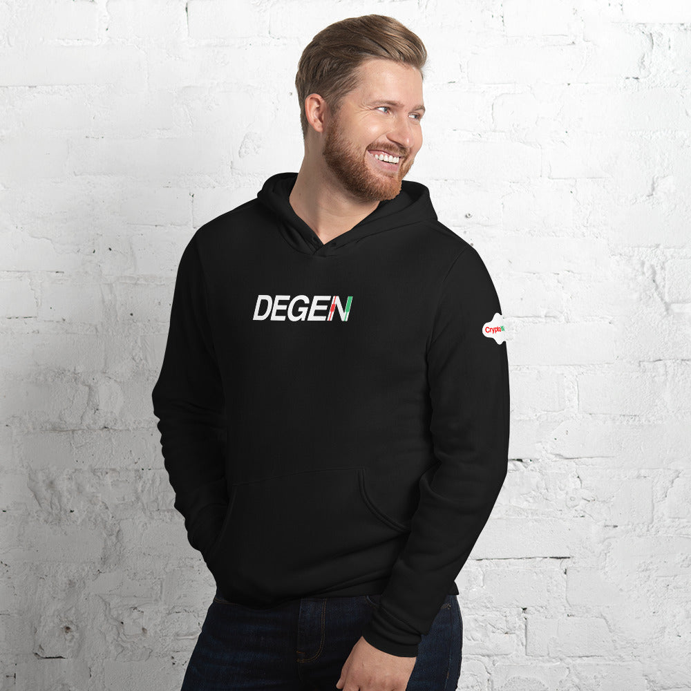 DEGEN CryptoWax Hoodie