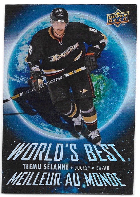 WB-4 Teemu Selanne - 2023 World's Best Hockey Card