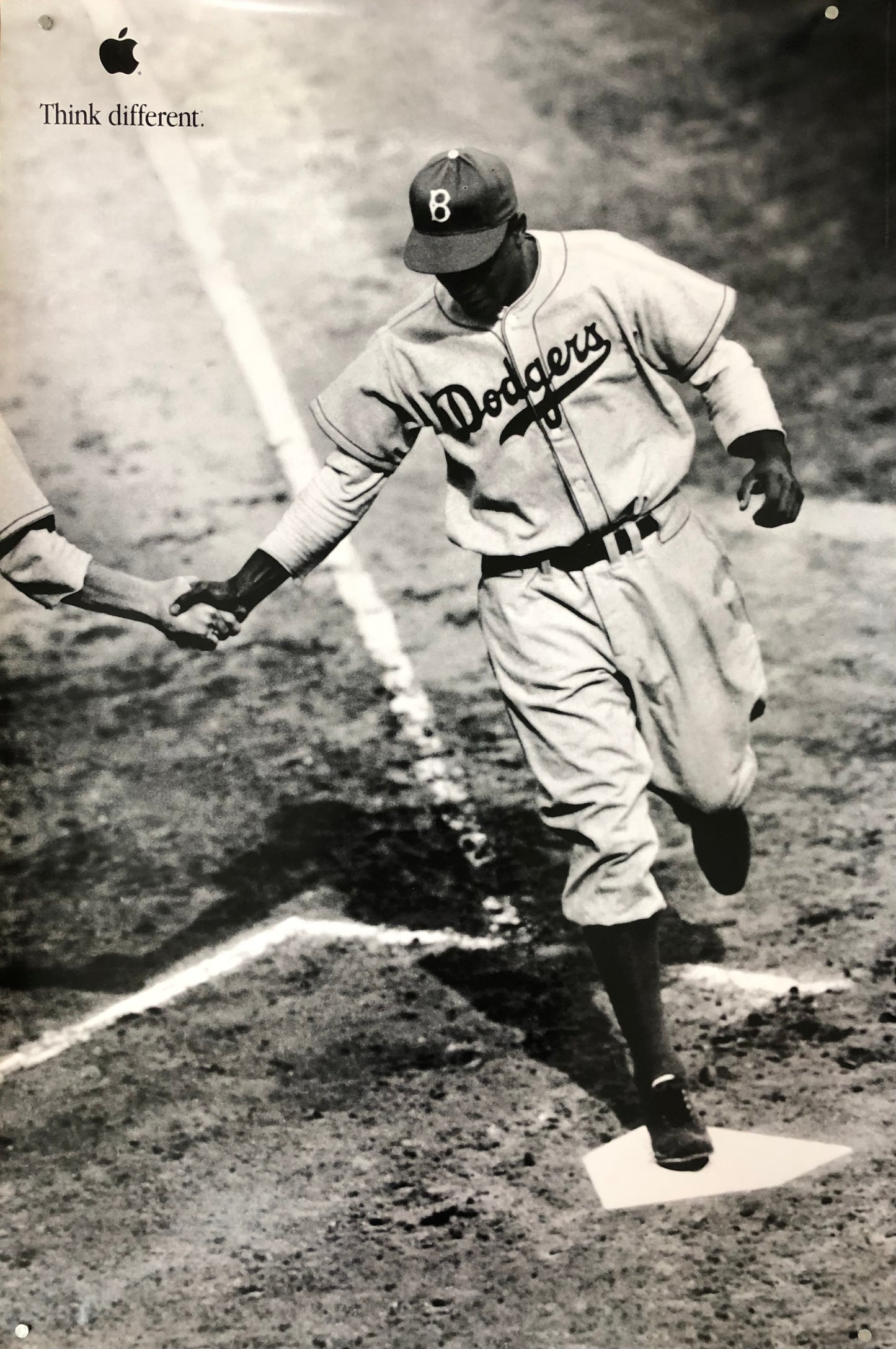 1998 Apple - Think Different - Jackie Robinson poster