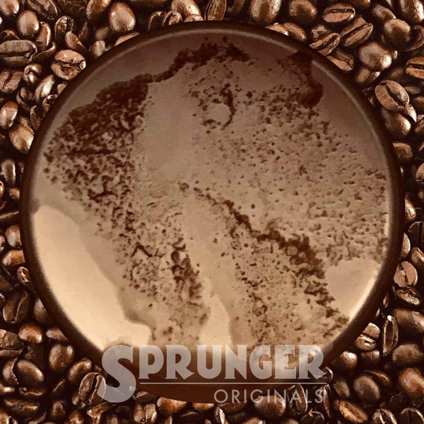 Coffee Grounds - Dog Smile