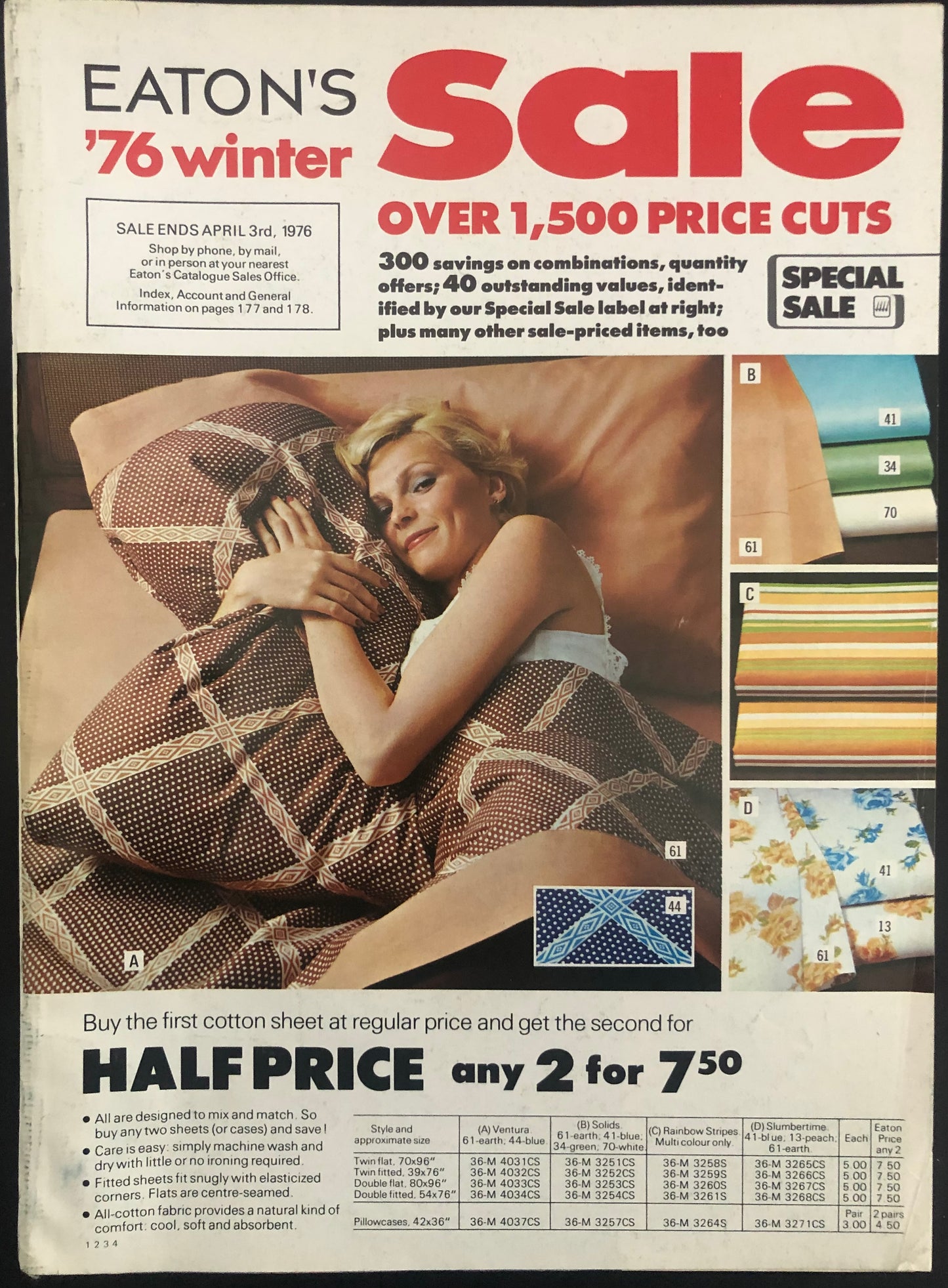 1976 Eaton's winter catalogue