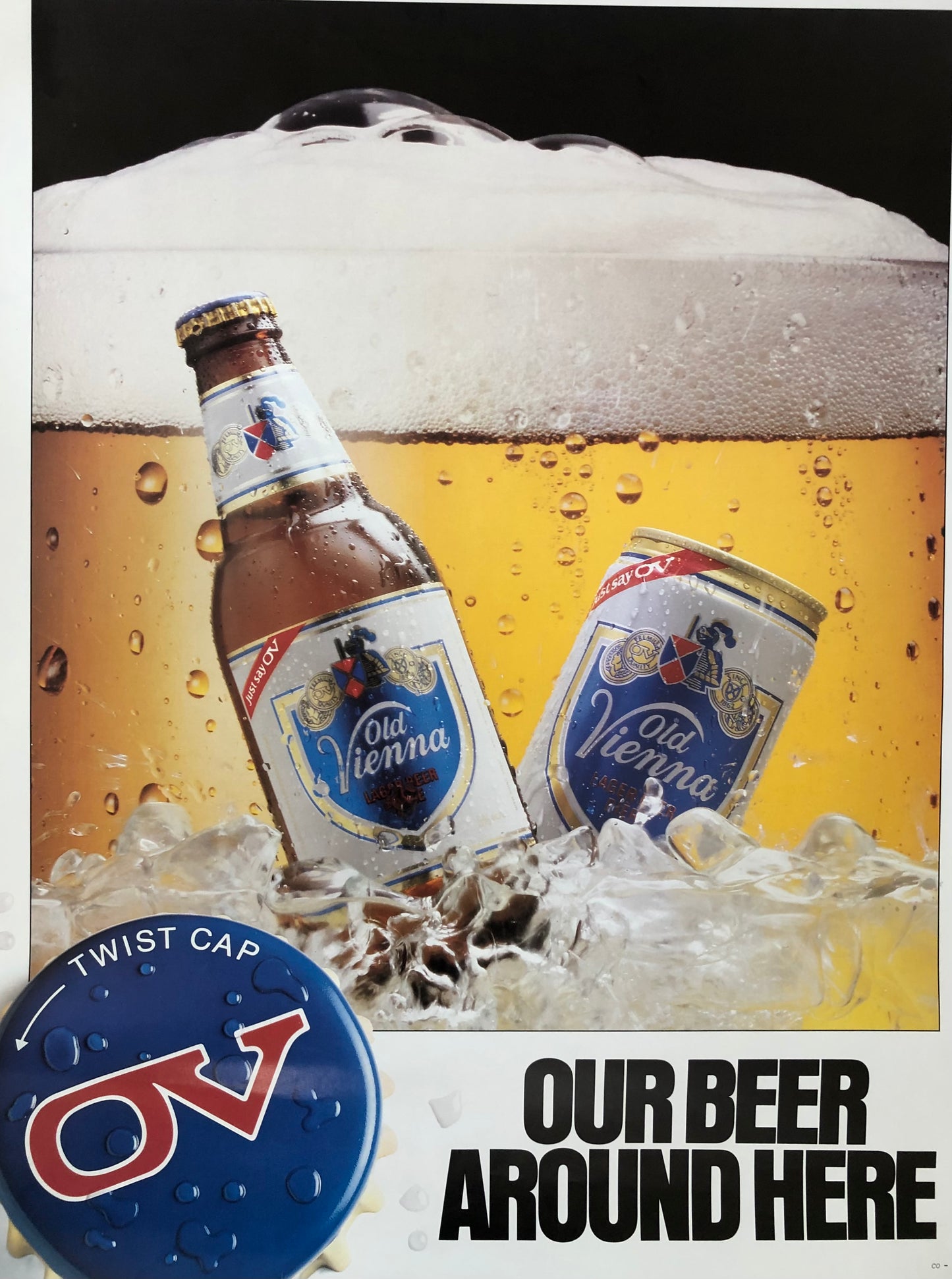 OV - Our Beer Around Here poster