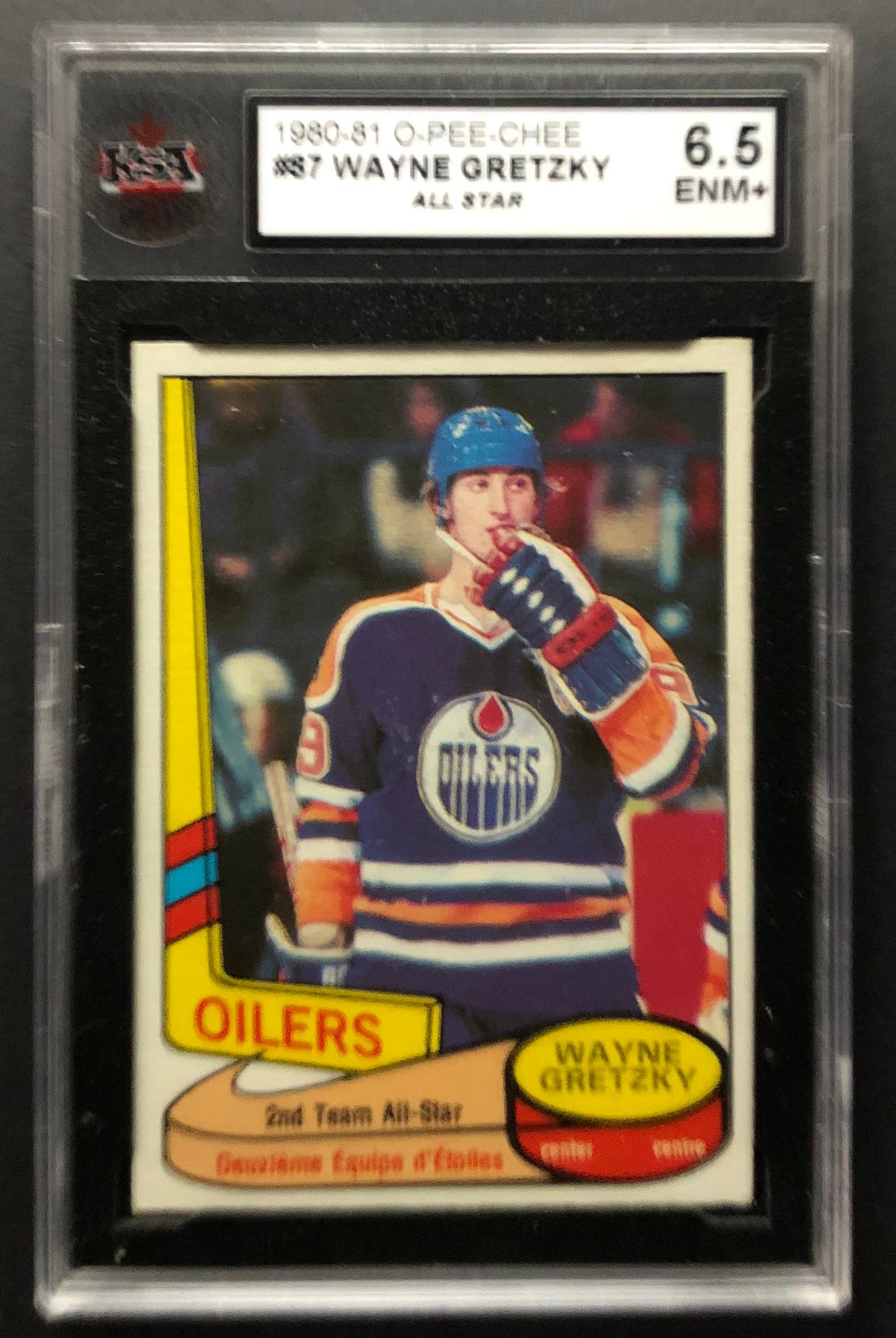 1980 OPC #87 Wayne Gretzky AS