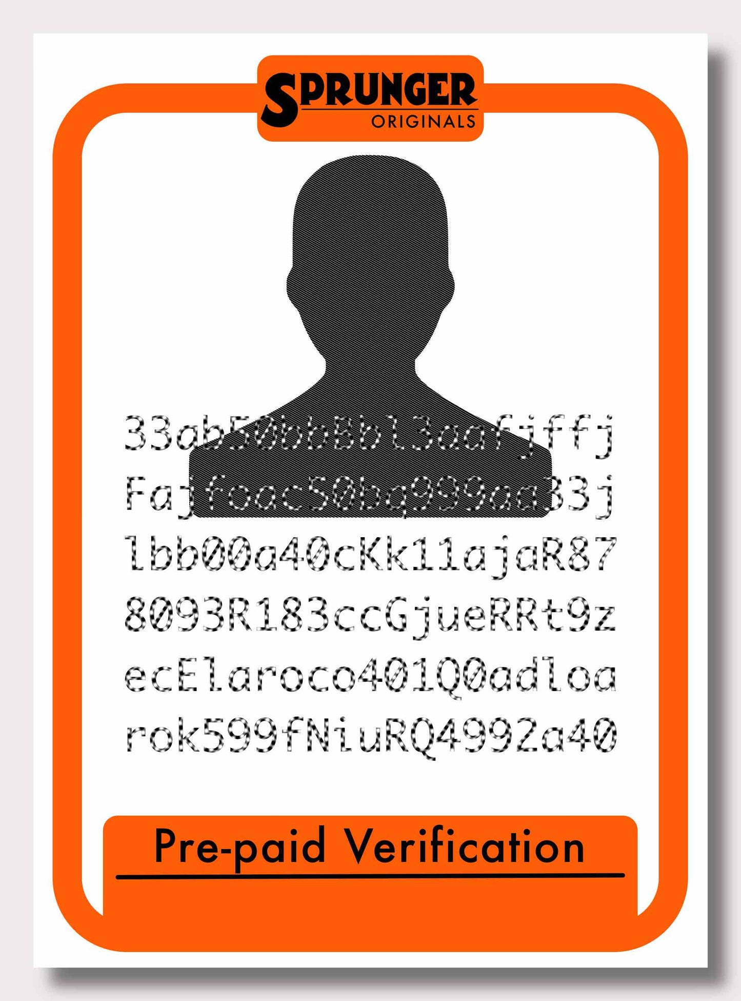Pre-Paid Verification