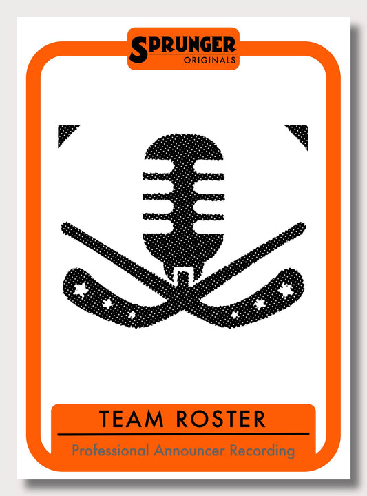 Team Roster Recording