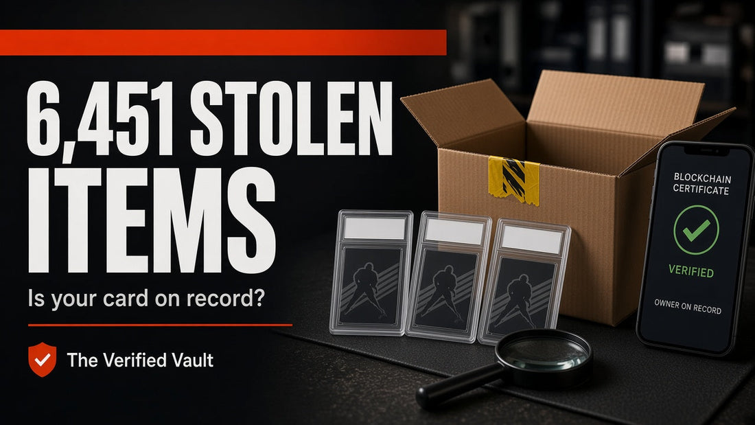 6,451 Stolen Items – Is your card on record? The Verified Vault