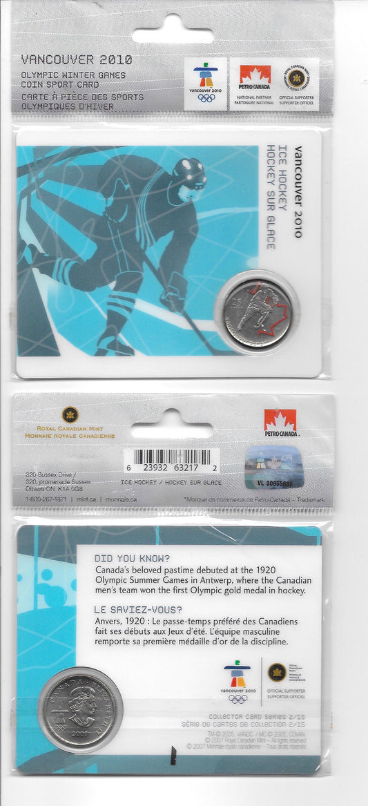 2010 Petro Canada Vancouver Olympic Hockey Coins