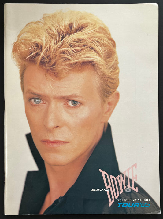 David Bowie - Serious Moonlight Tour Program 1983