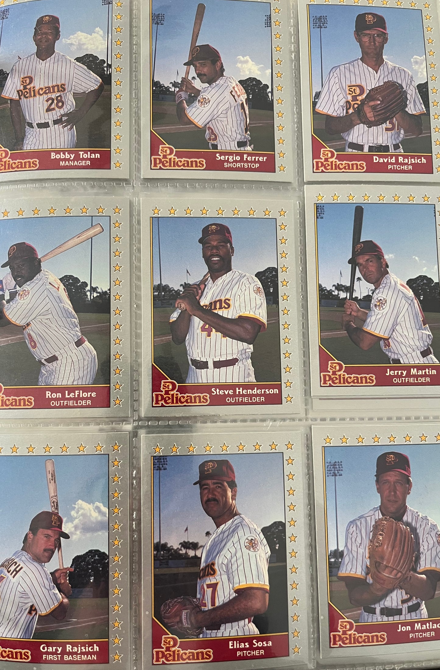 1990 Senior Professional Baseball Association - Complete Set+