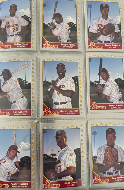 1990 Senior Professional Baseball Association - Complete Set+