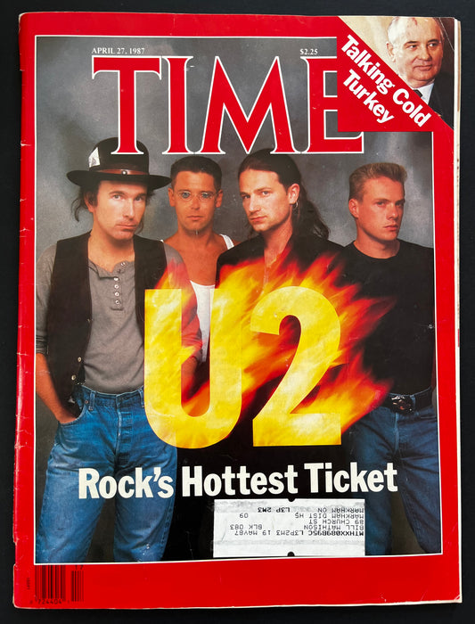 Time Magazine - U2 - April 27, 1987