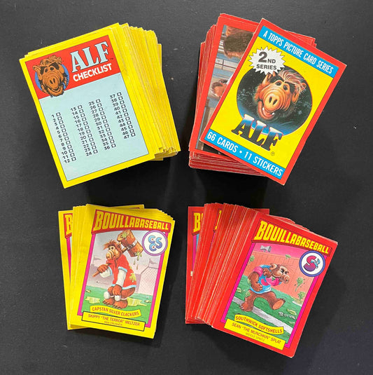 1987 & 1988 O-Pee-Chee Alf trading cards