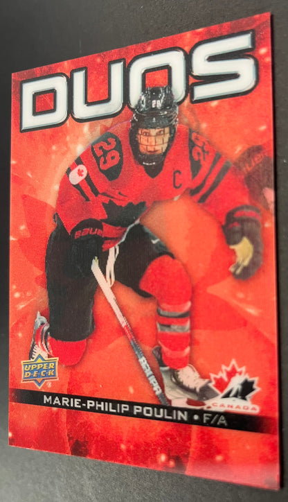 2025-2026 UDC Tim Hortons Collector's Series - Team Canada Duos CO-14