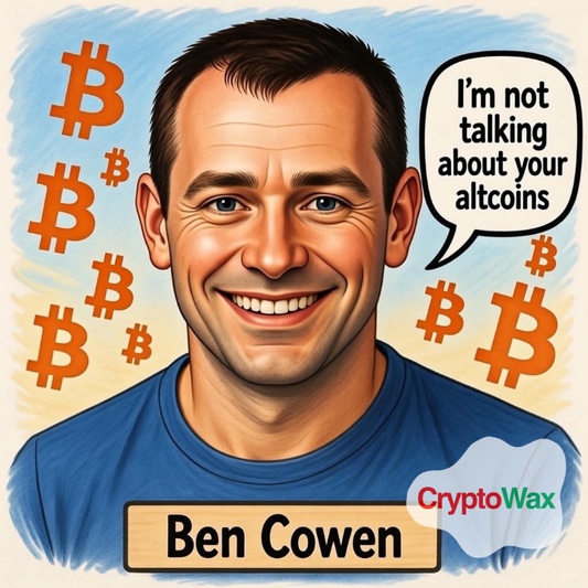 Ben Cowen - Not your altcoins