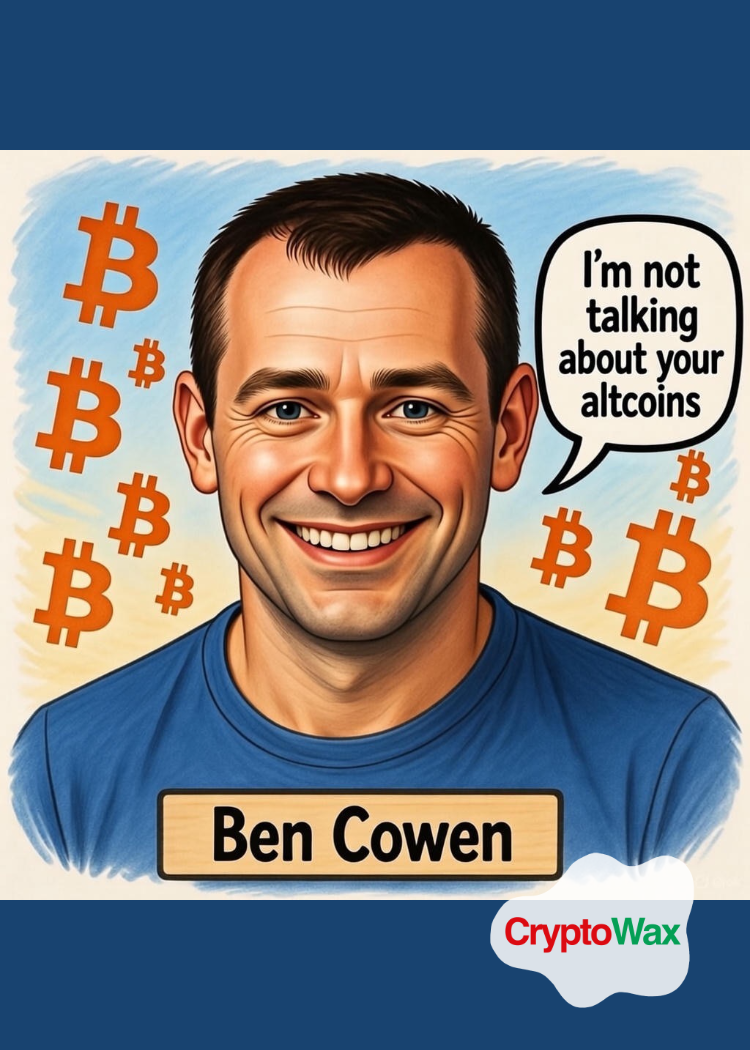 Ben Cowen - Not your altcoins