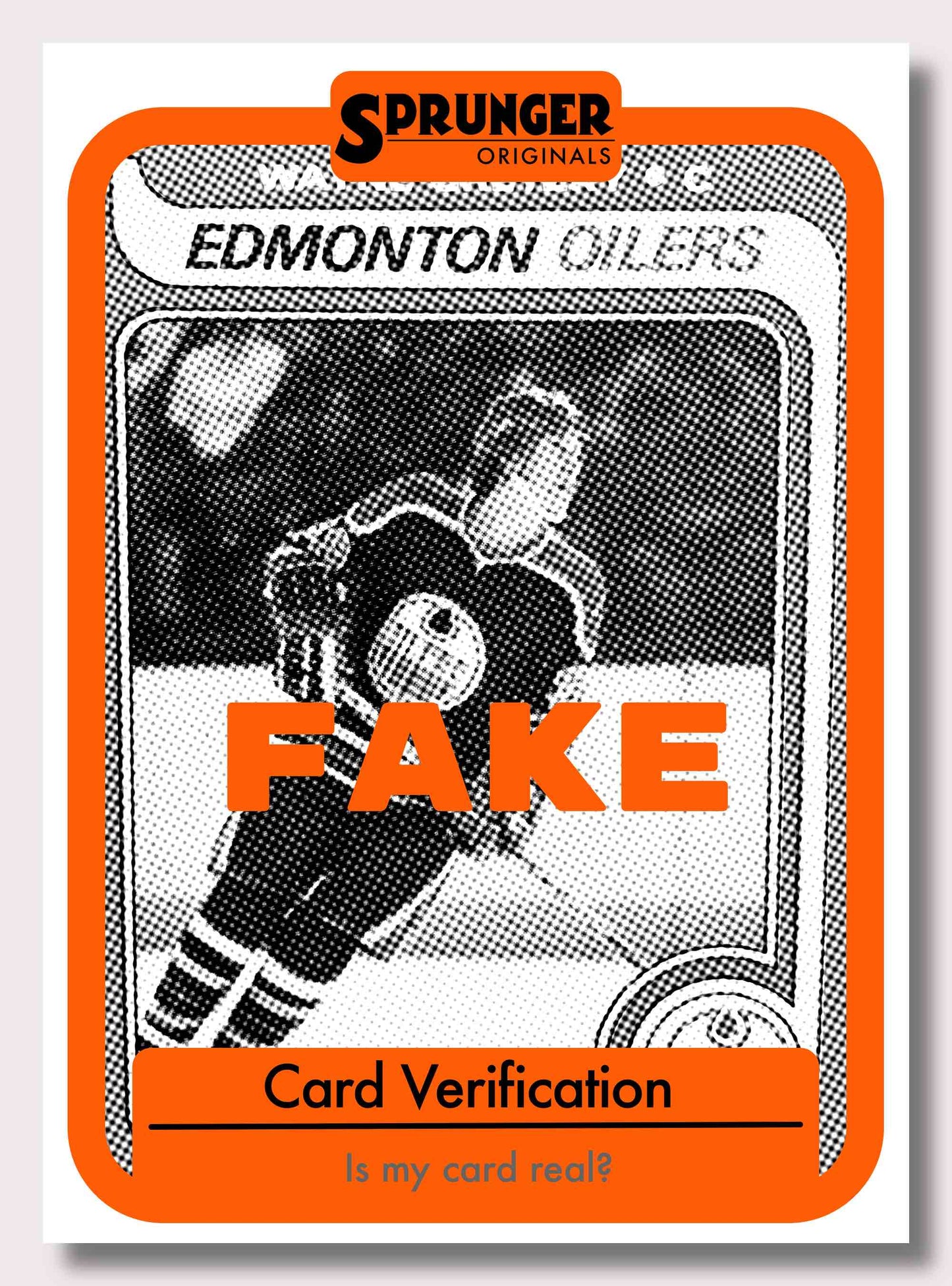 Is my Gretzky rookie card real?