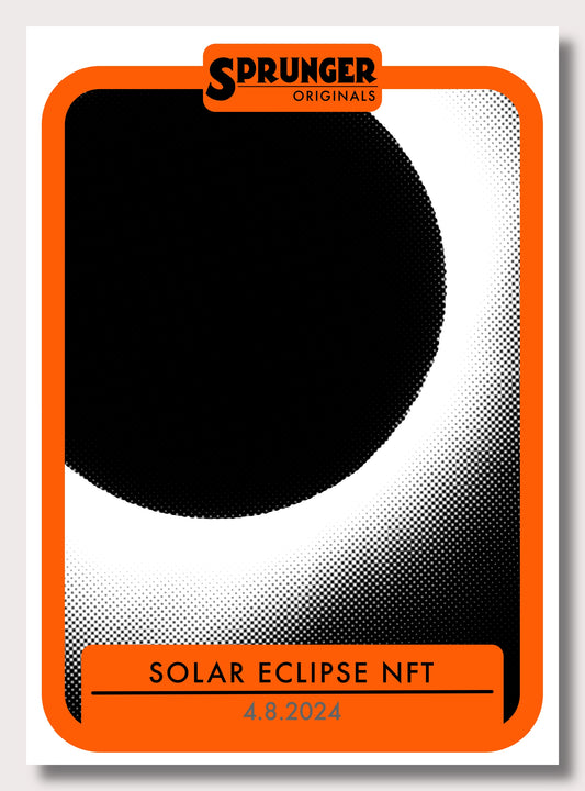 Solar Eclipse NFT - April 8, 2024
