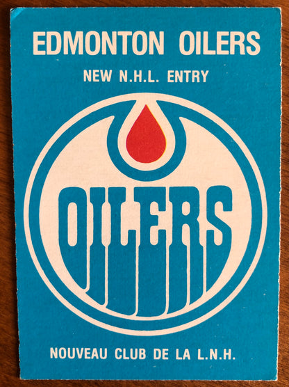 1979 OPC #82 Edmonton Oilers Checklist