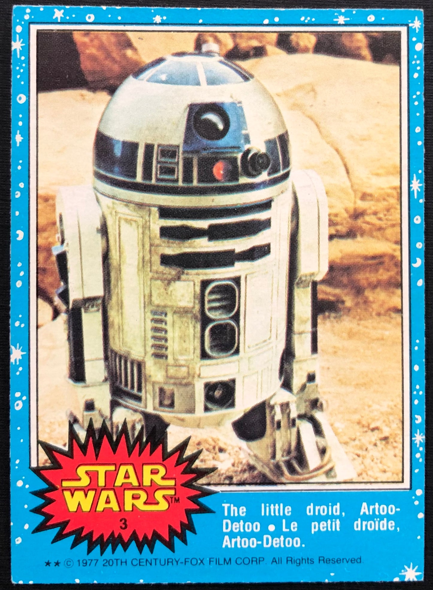 1977 OPC Star Wars raw cards