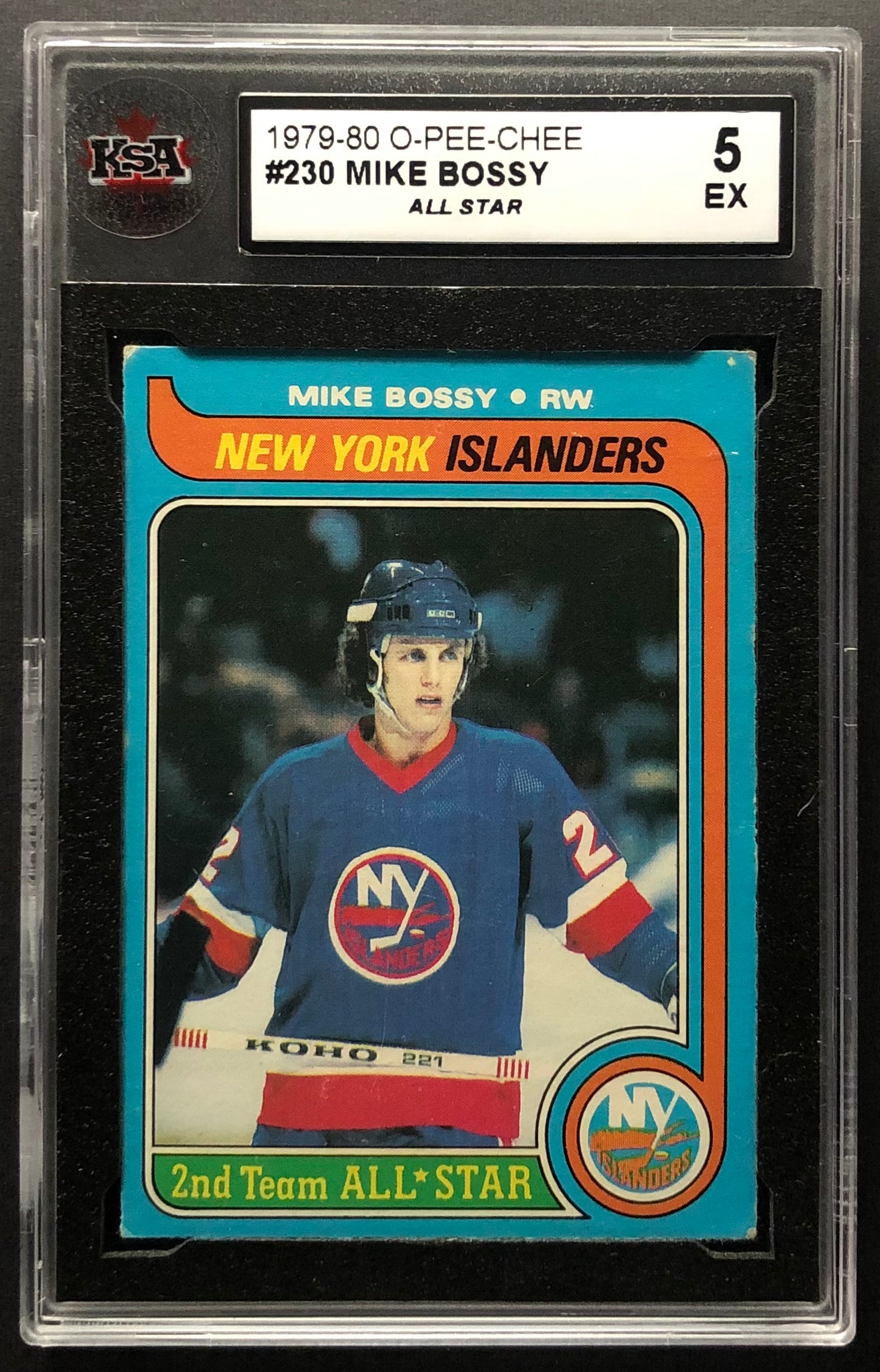 1979 OPC #230 Mike Bossy AS