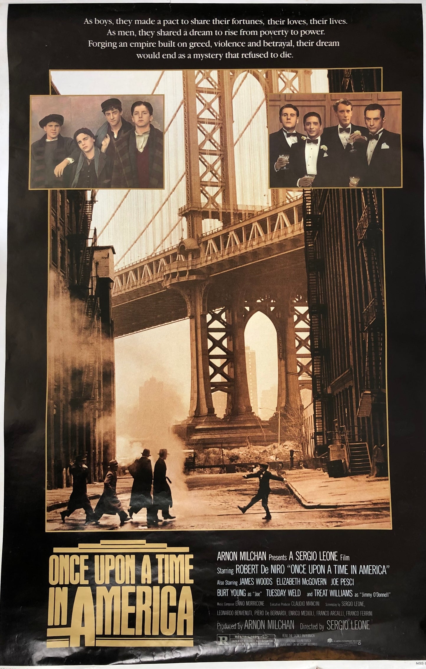 Once Upon a Time in America movie poster