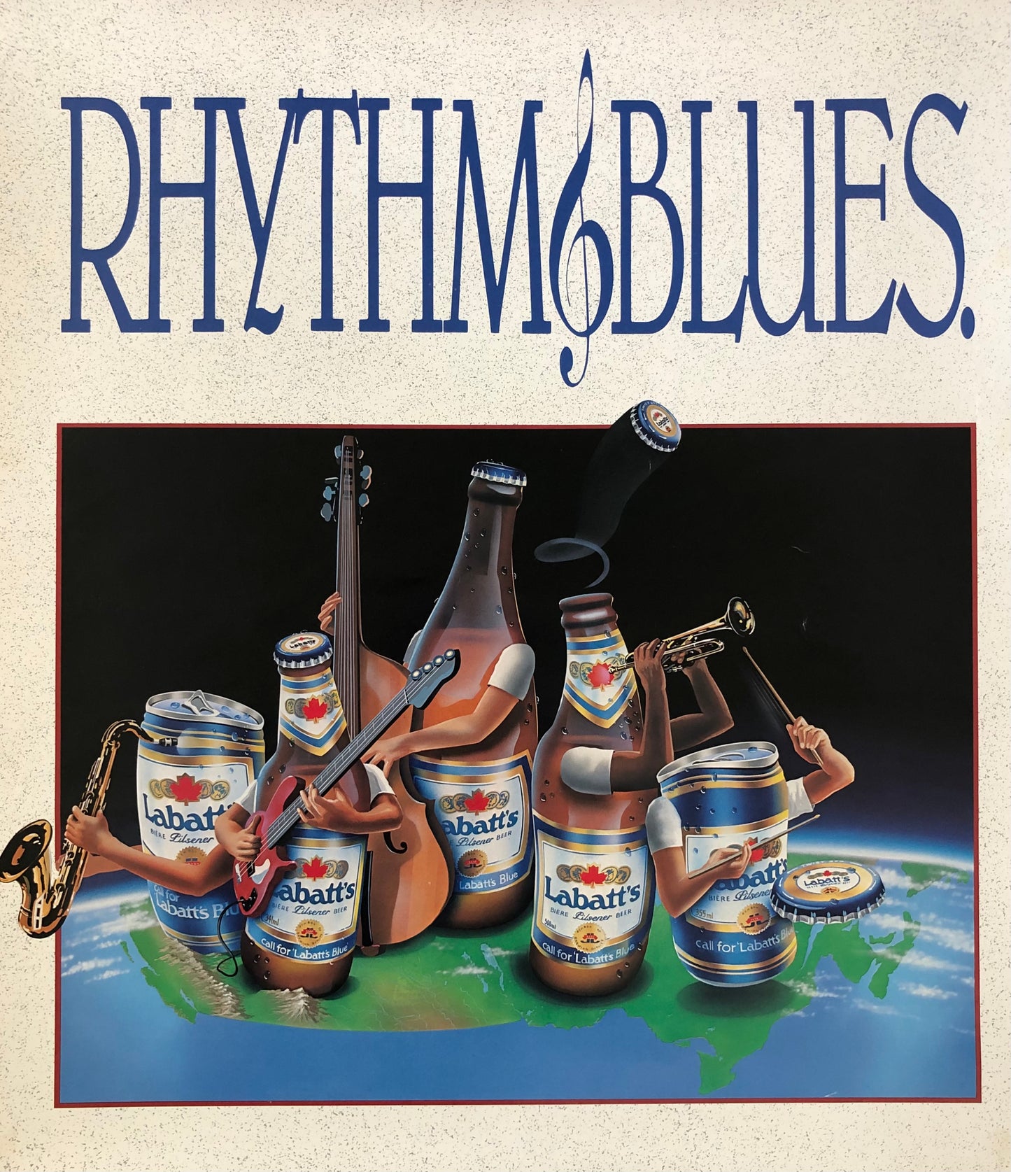 Labatt's Blue - Rhythm & Blues poster